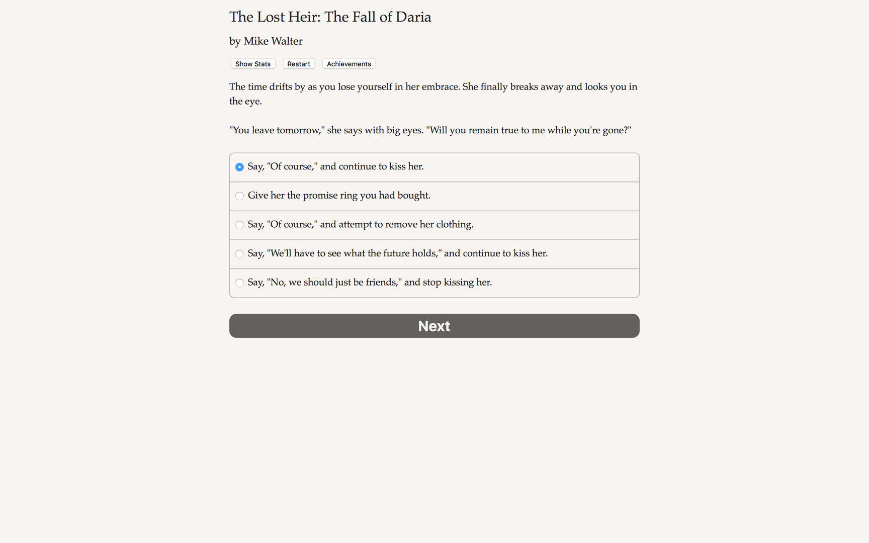 The Lost Heir: The Fall of Daria screenshot 5