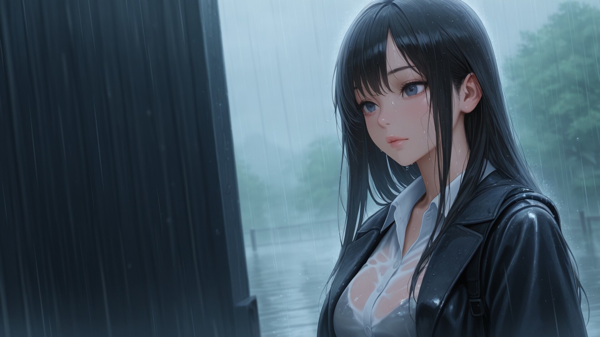Rainy Waifu screenshot 2