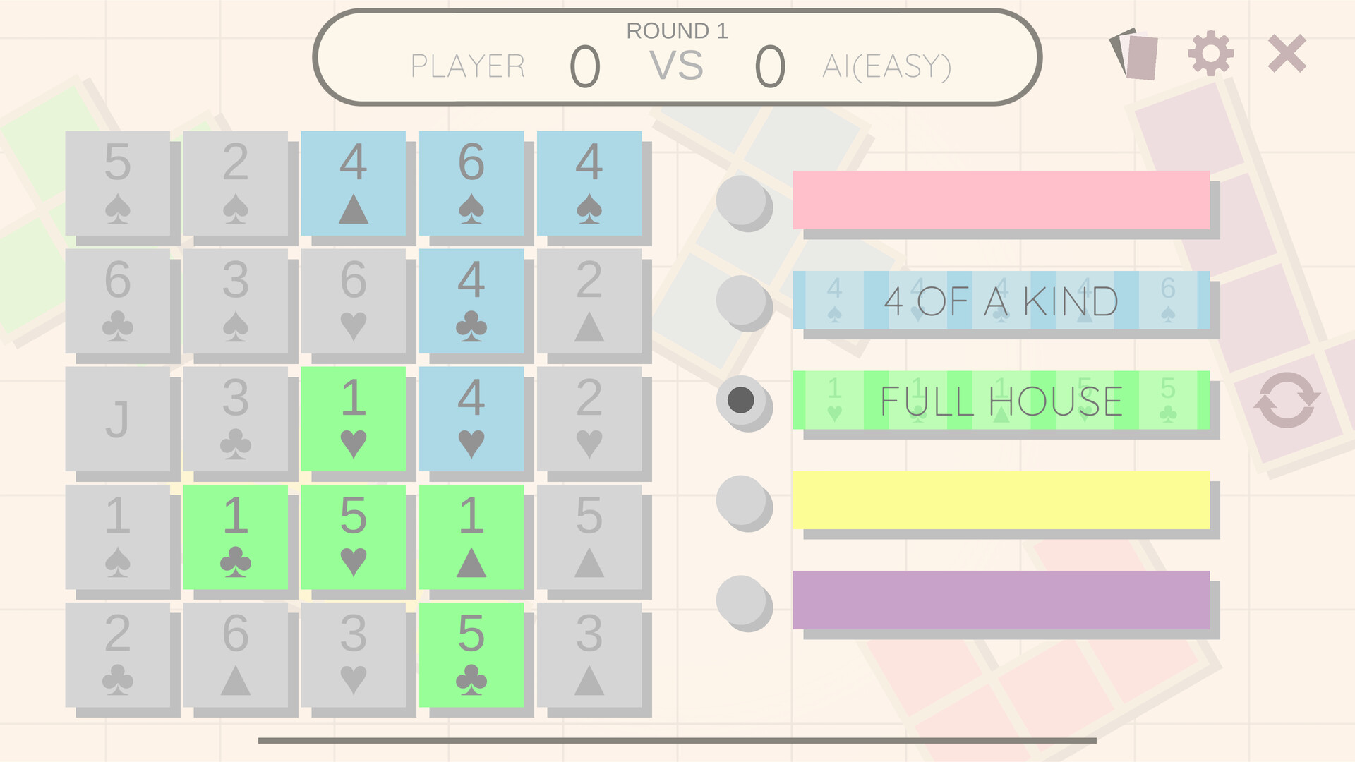 POKER TETRIX screenshot 1