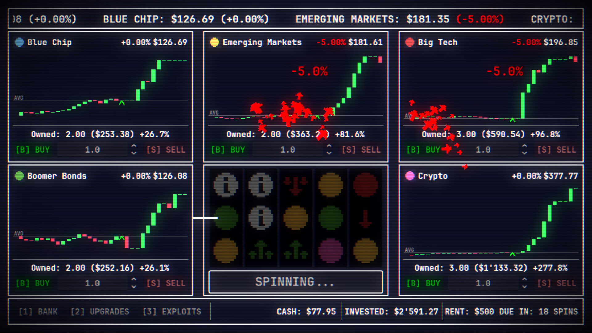 Slots and Stocks screenshot 2