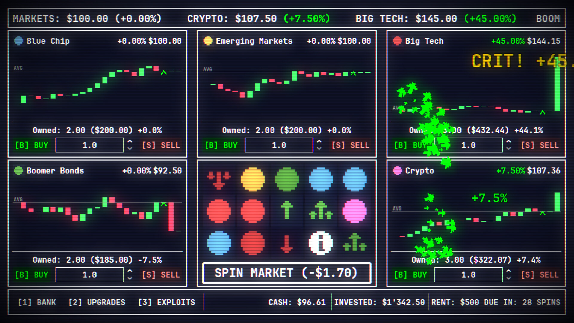 Slots and Stocks screenshot 1