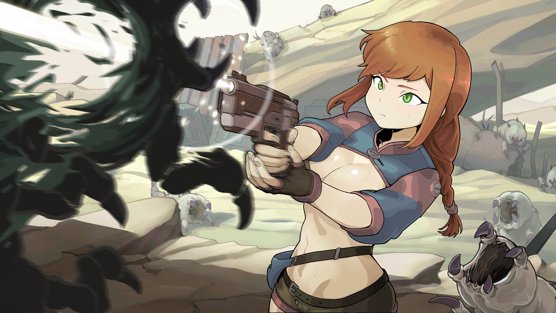 Swarm Bunker: Lust Defense screenshot 2