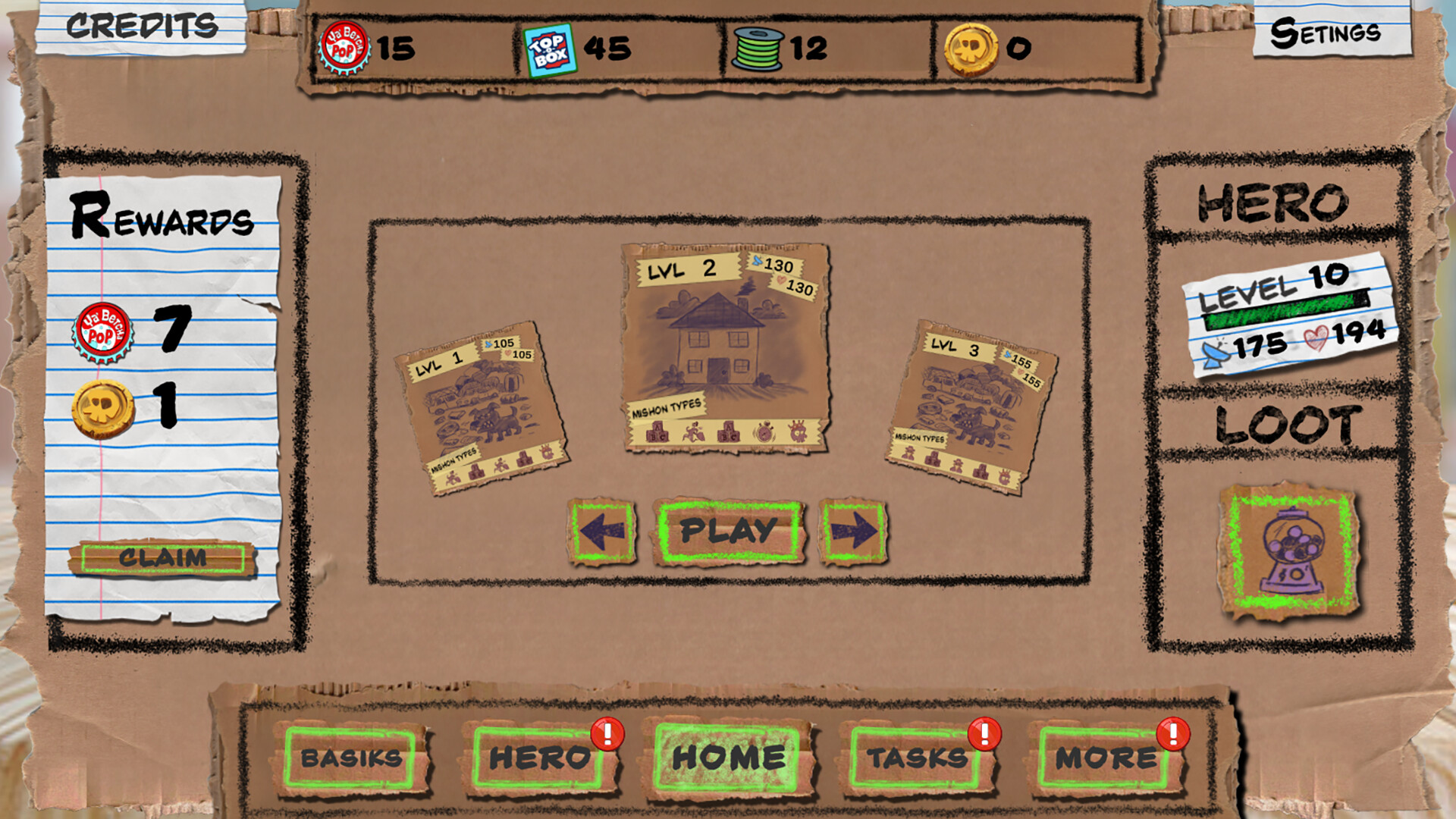 Sam's Die-abalical Minesweeper screenshot 2