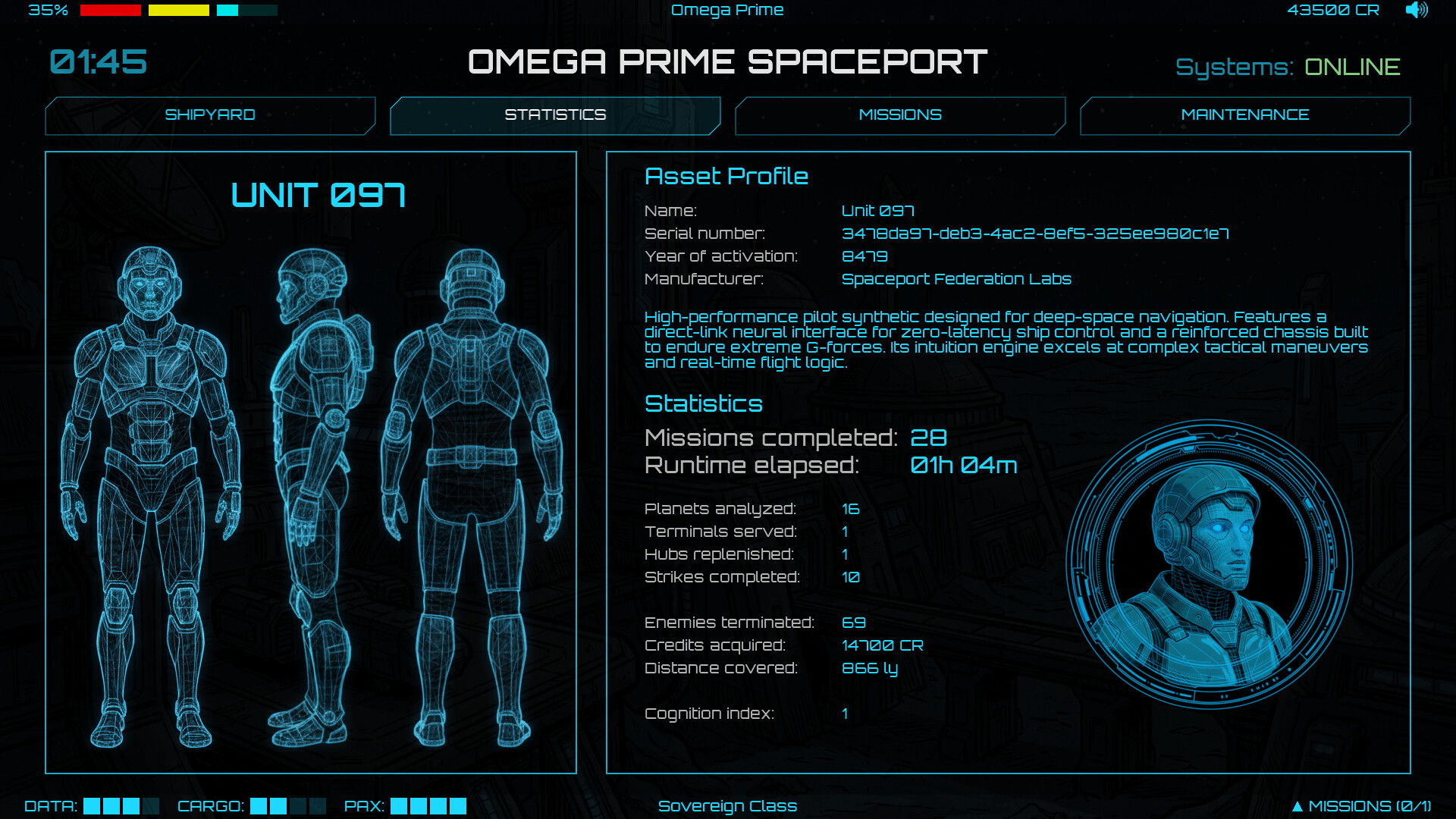 Unit 097 screenshot 1