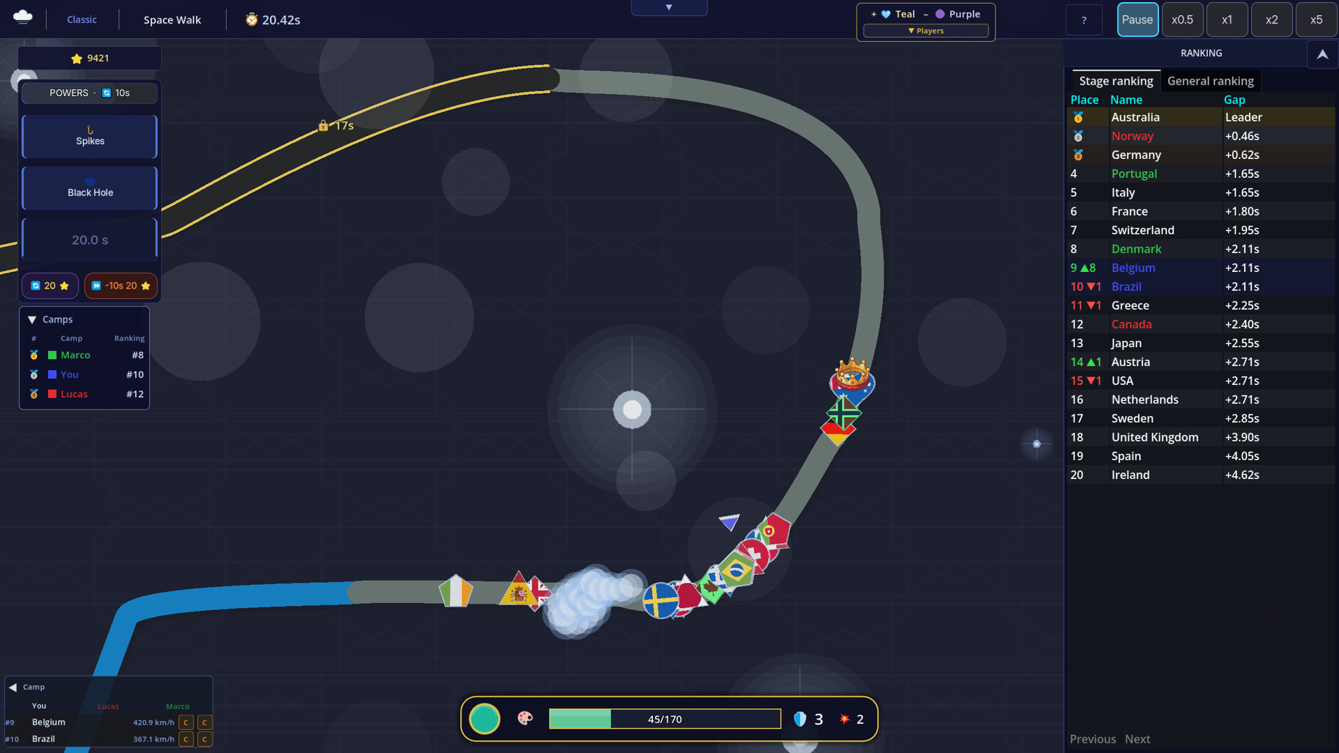 Unreal Race screenshot 1