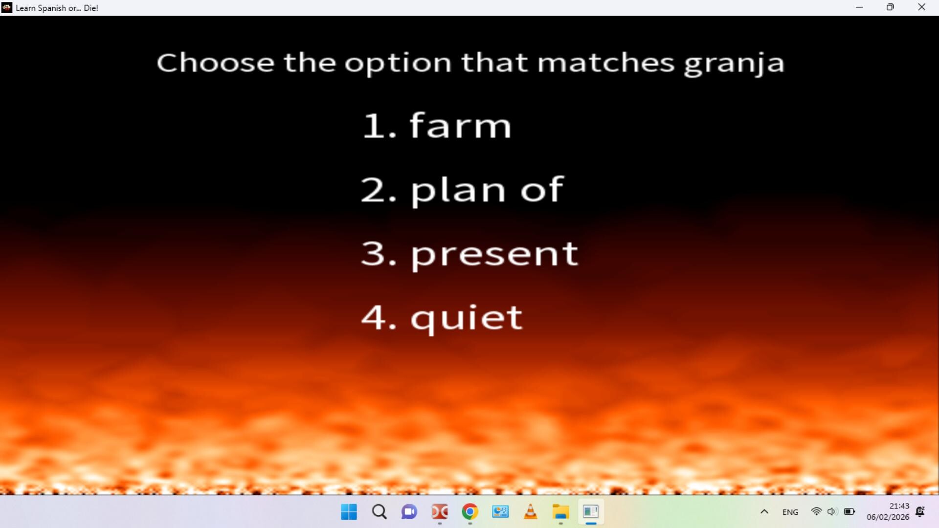 Learn Spanish or... Die! screenshot 4