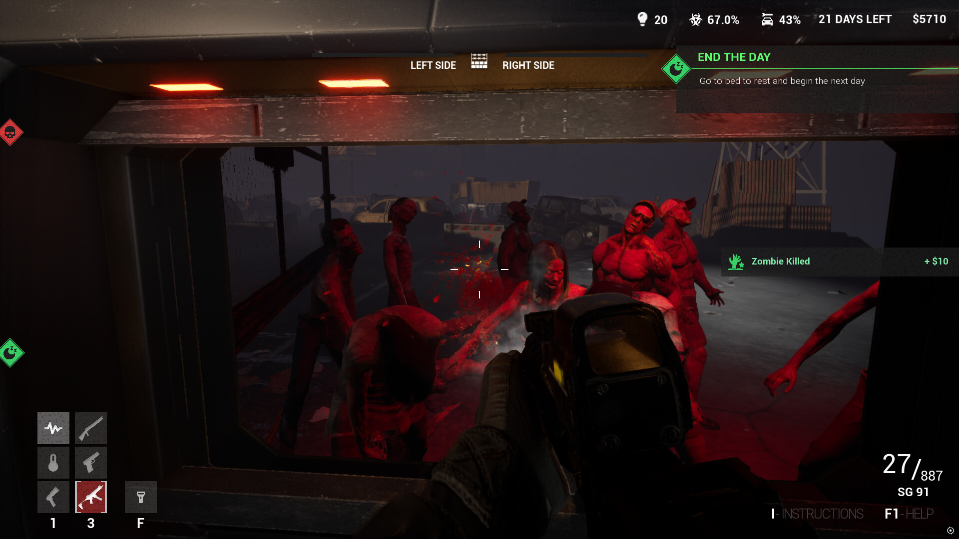 Quarantine Zombies - Prologue screenshot 5