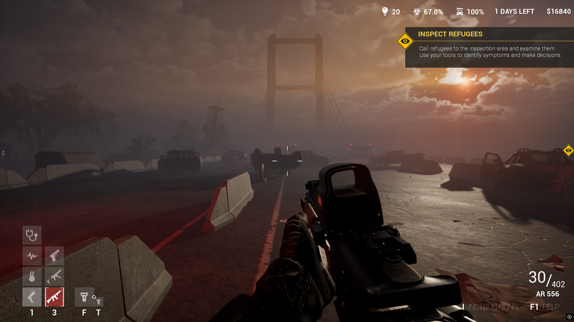 Quarantine Zombies - Prologue screenshot 1