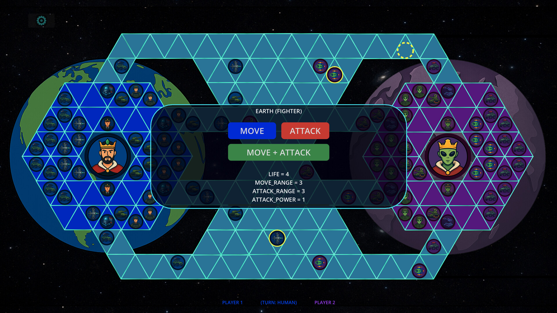 Humans vs Aliens BattleWorlds screenshot 1