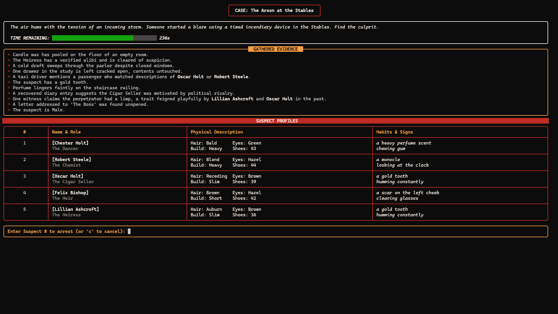 Micro Mystery Investigator: Noir Edition screenshot 6