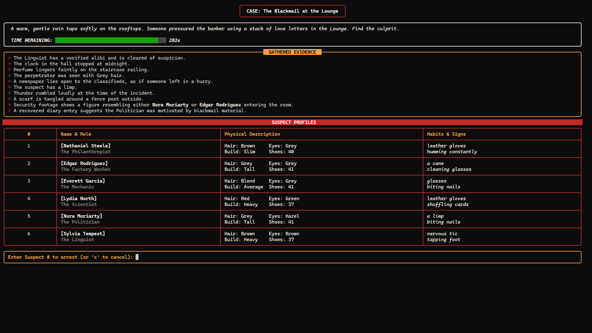 Micro Mystery Investigator: Noir Edition screenshot 8