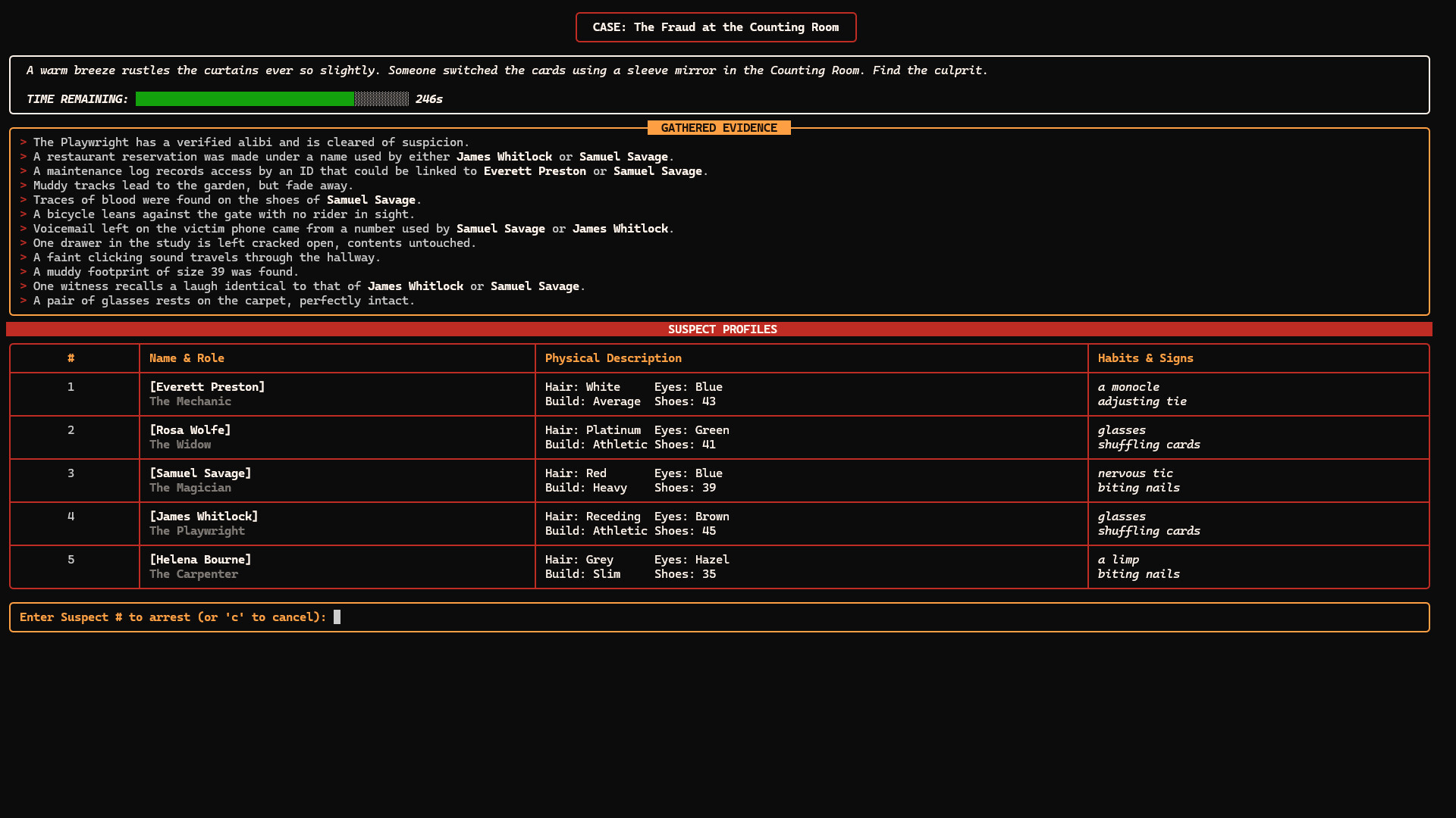 Micro Mystery Investigator: Noir Edition screenshot 9
