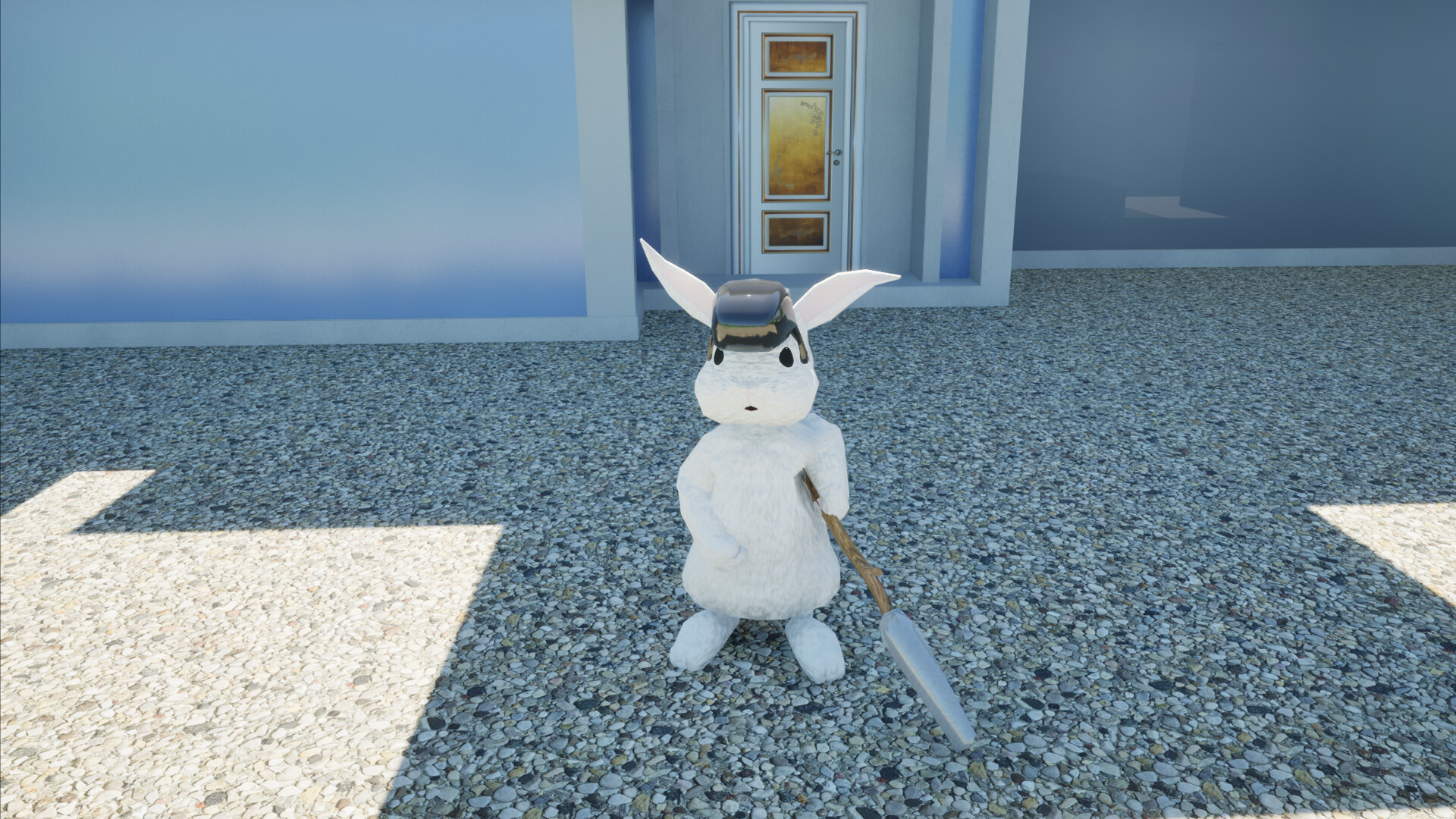 Pompadour Panic: Bunny Bravo vs Slick McStoat screenshot 1
