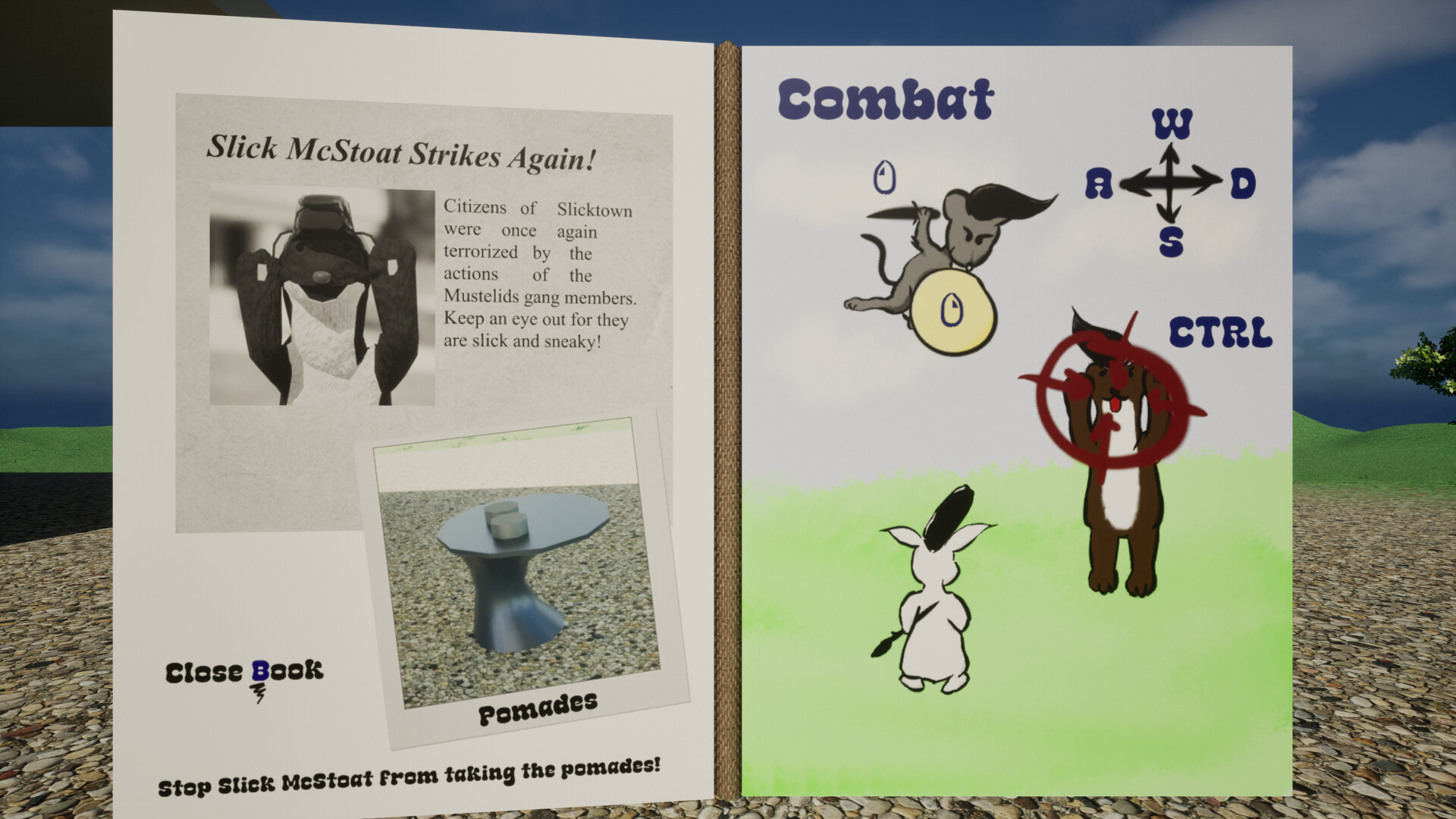 Pompadour Panic: Bunny Bravo vs Slick McStoat screenshot 5