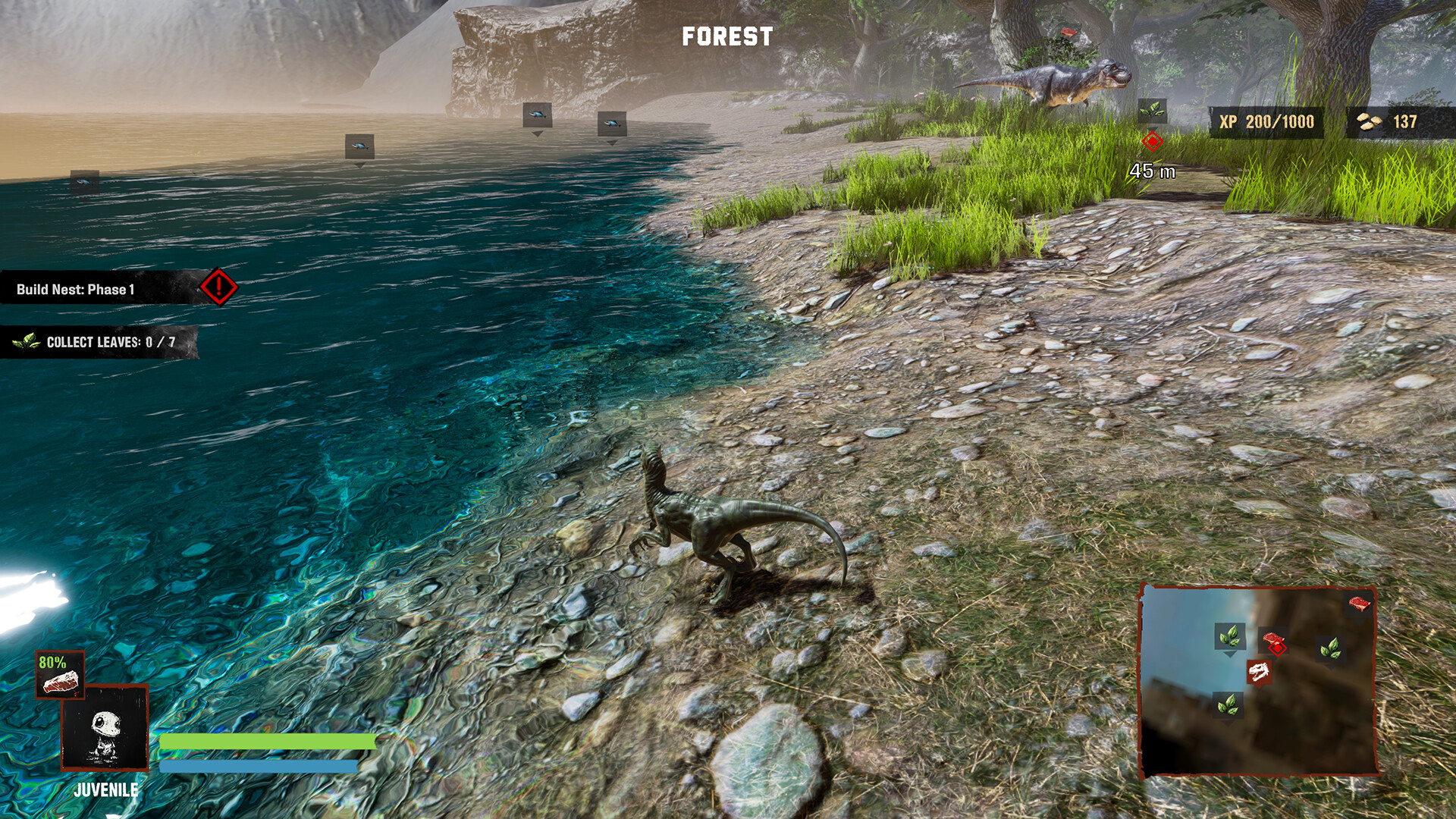 Dinosaur Survival Simulator - Prehistoric RPG screenshot 2