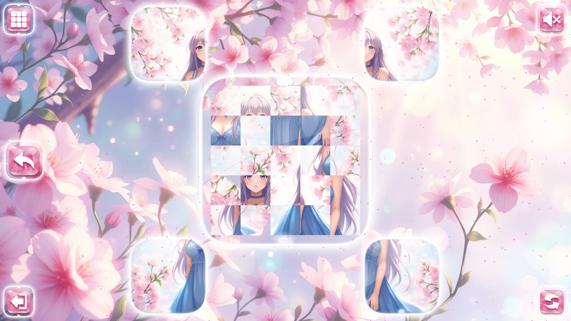 Lovely Anime Puzzle: Spring screenshot 5