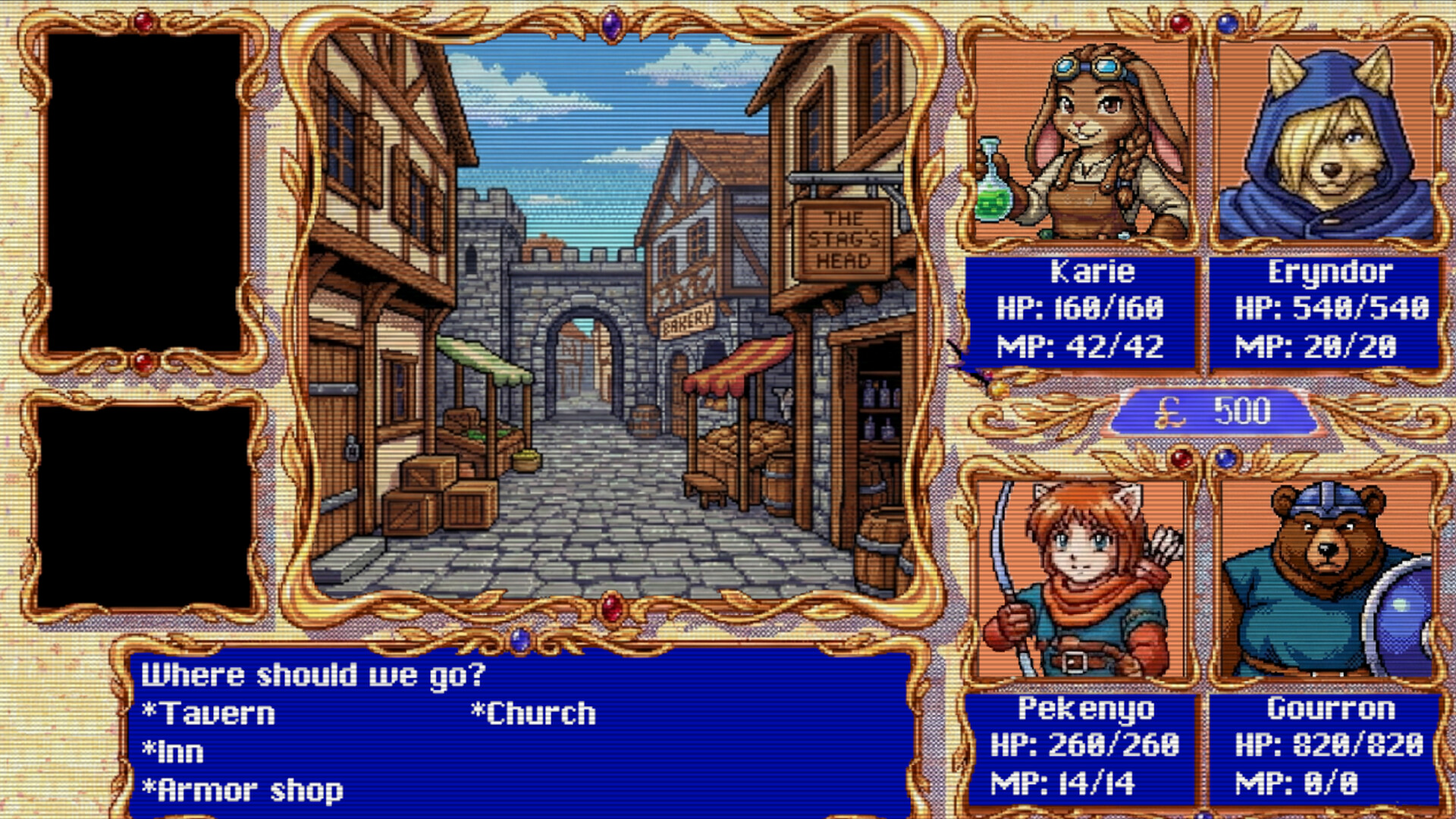 Furry Tales: A Roguelike RPG screenshot 2