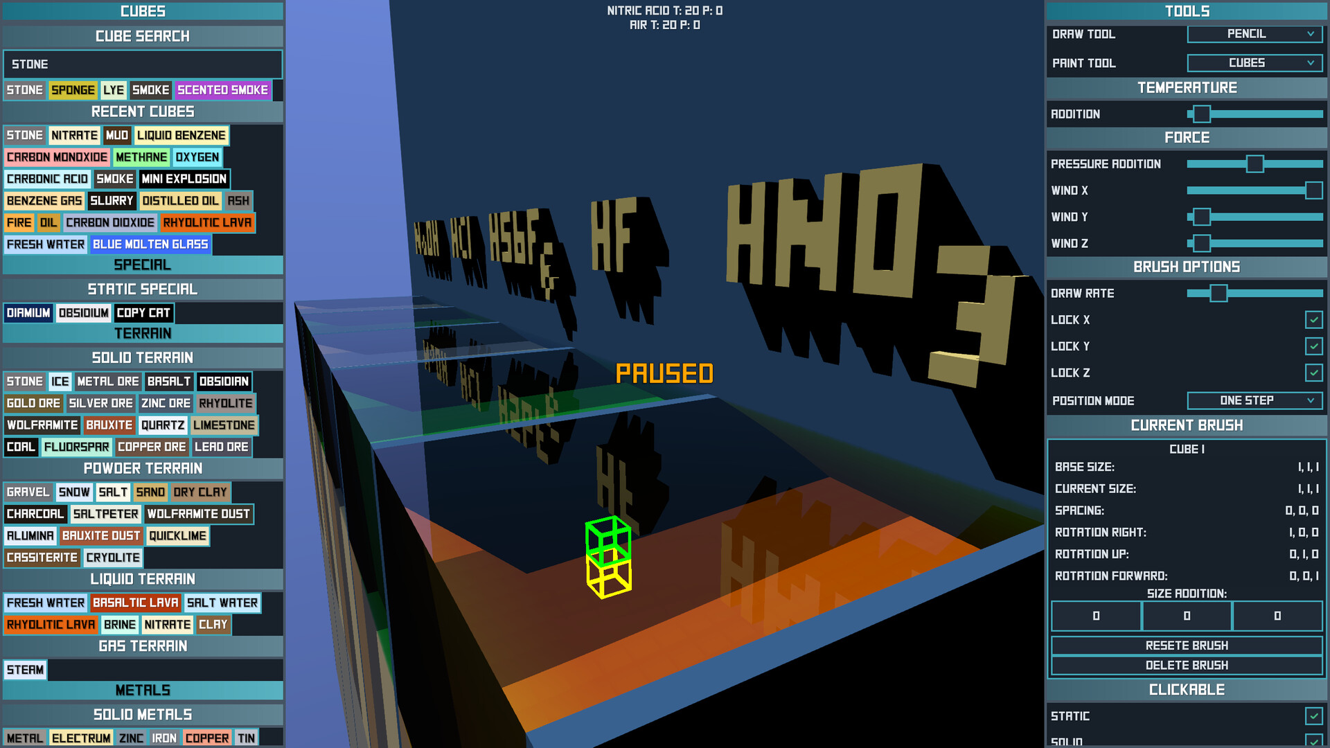Falling Cubes screenshot 1