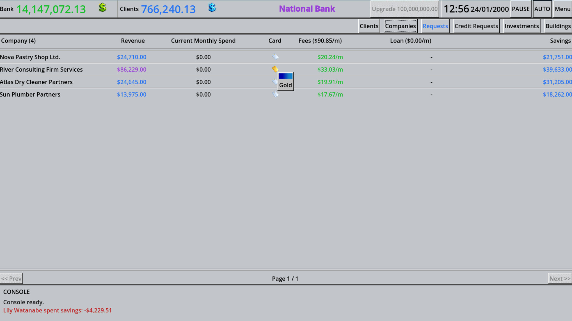 Bank 2000 screenshot 2