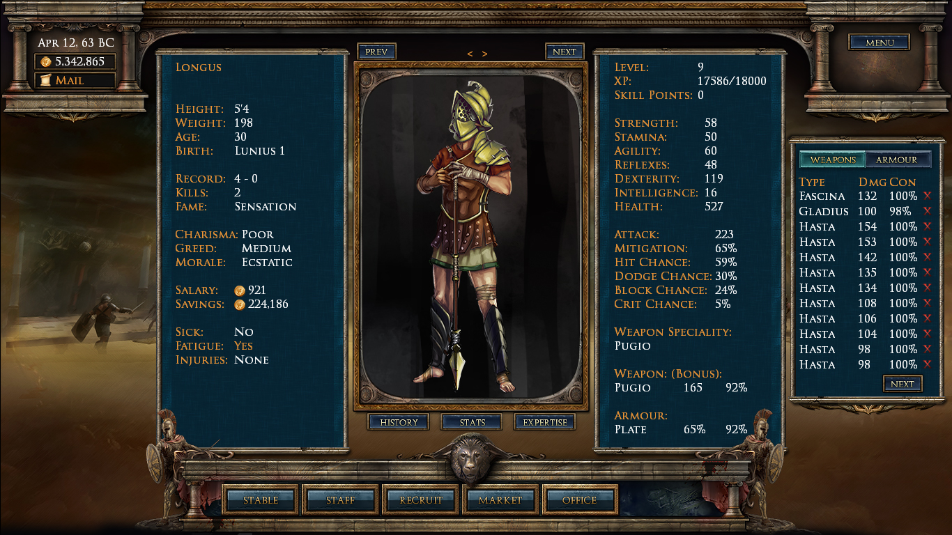 Age of Gladiators screenshot 2