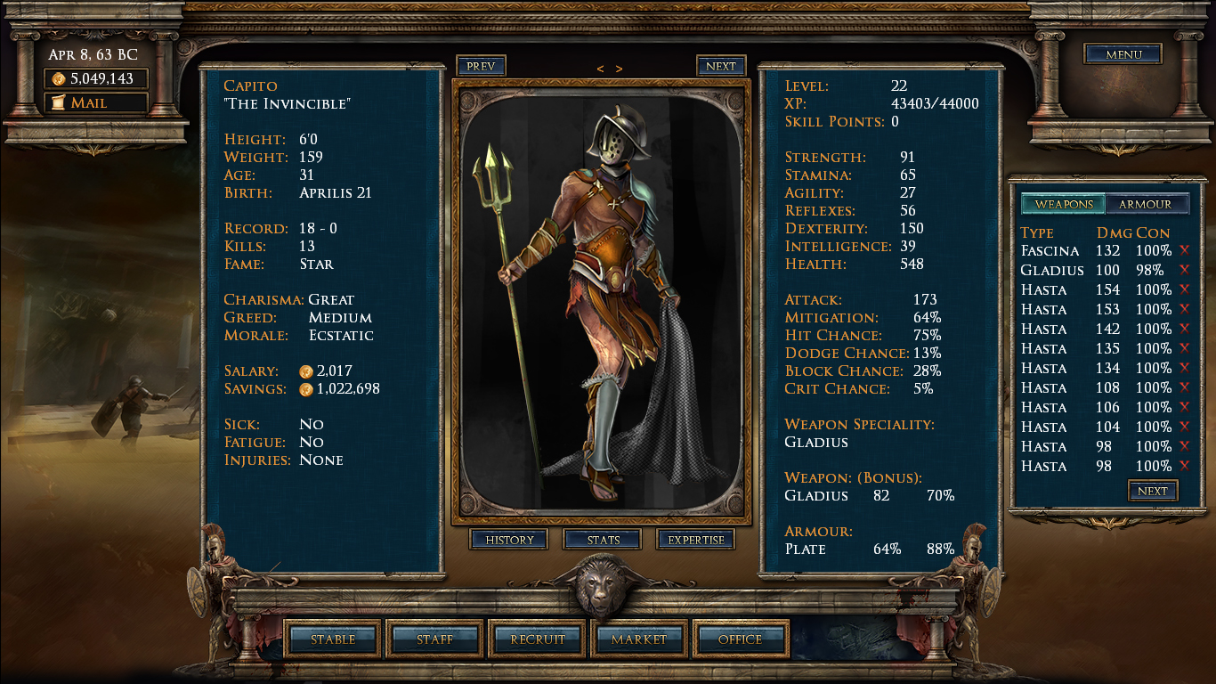 Age of Gladiators screenshot 1