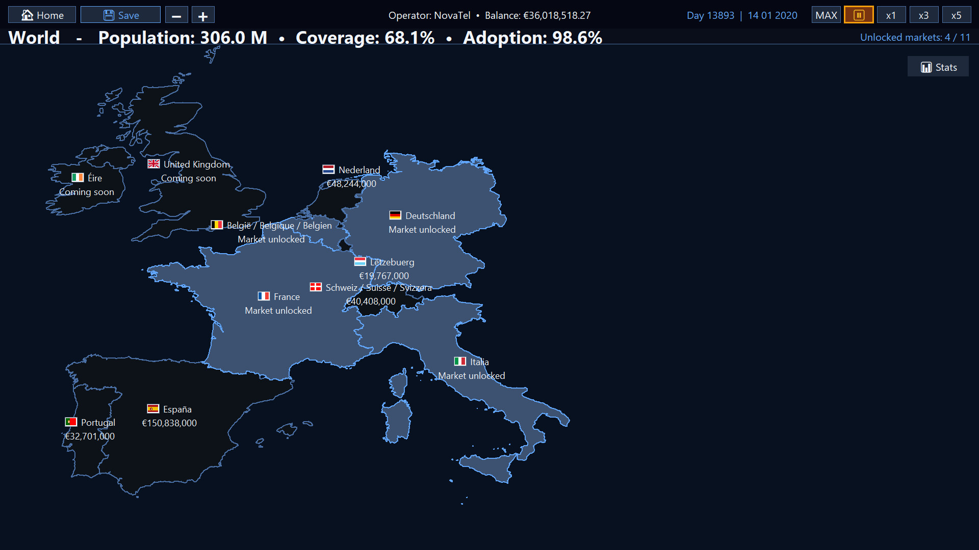 Network Empire screenshot 1