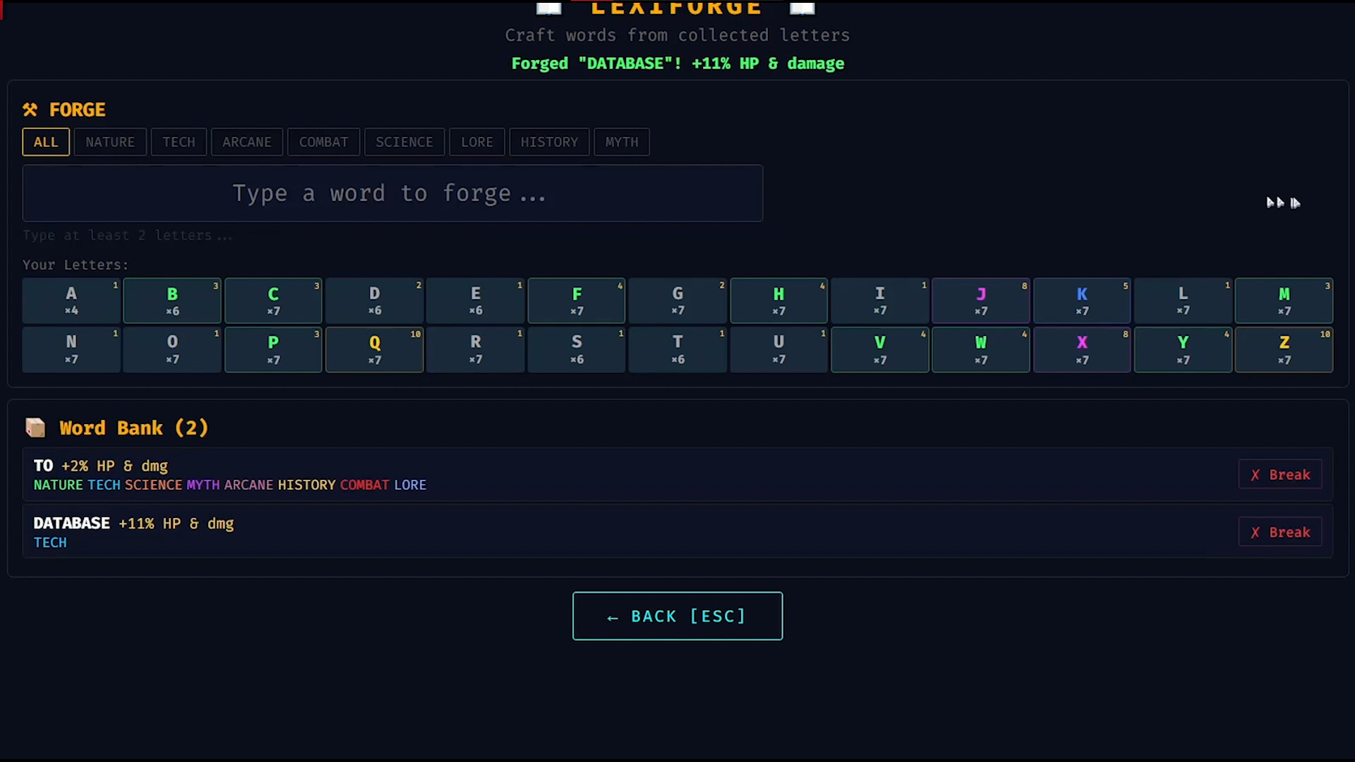 Typomon Hunter screenshot 4