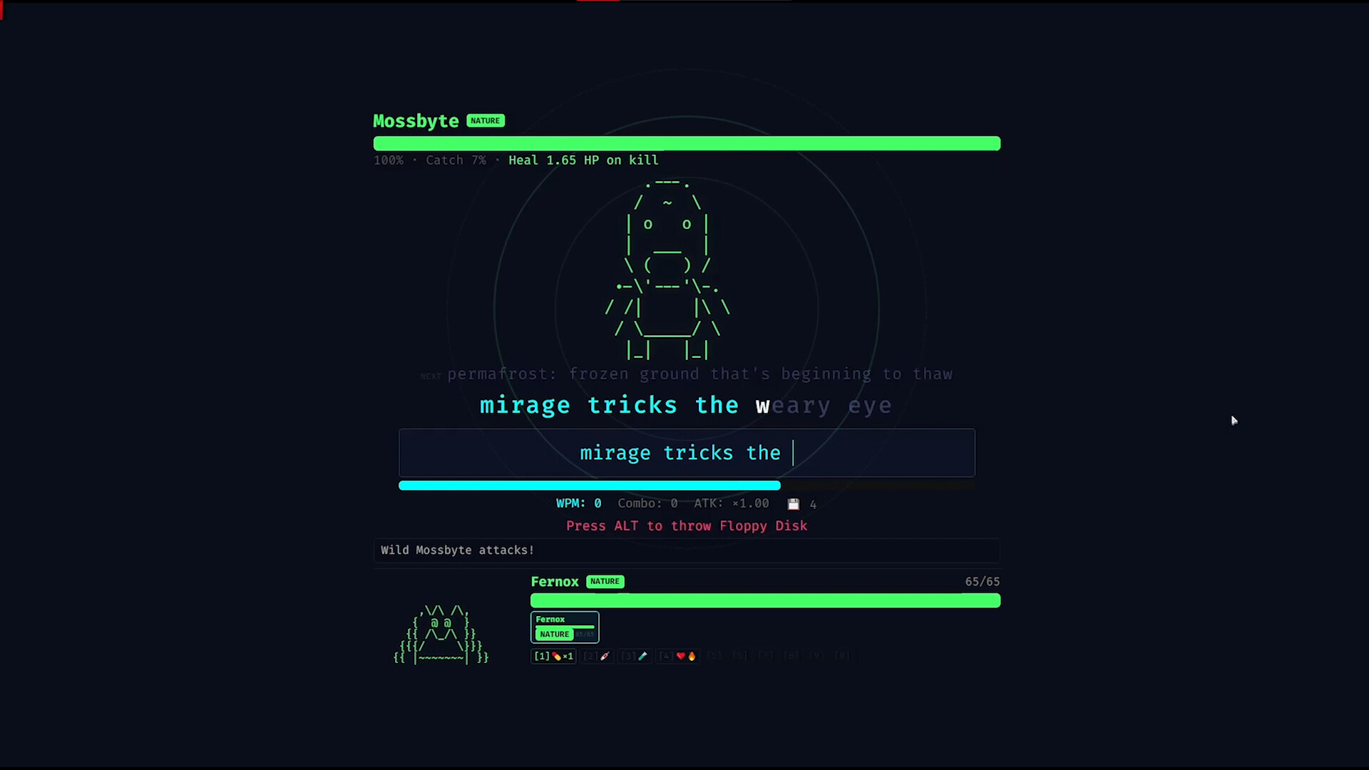 Typomon Hunter screenshot 1