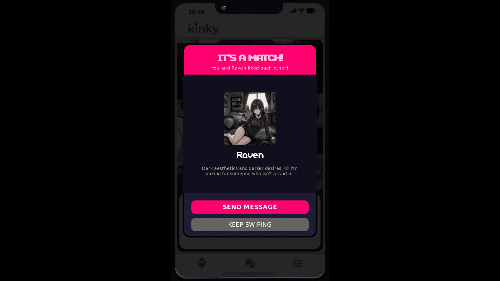 Kinky Phone - Swipe to Seduce screenshot 10