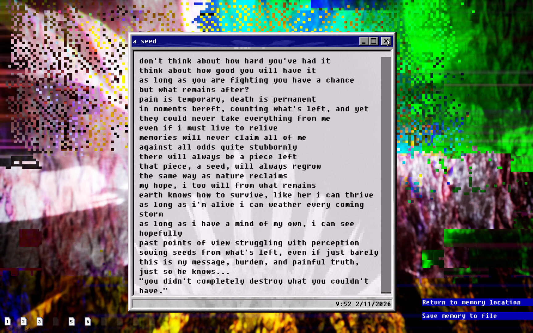 she danced in the wind like a holographic dream before the world died screenshot 6