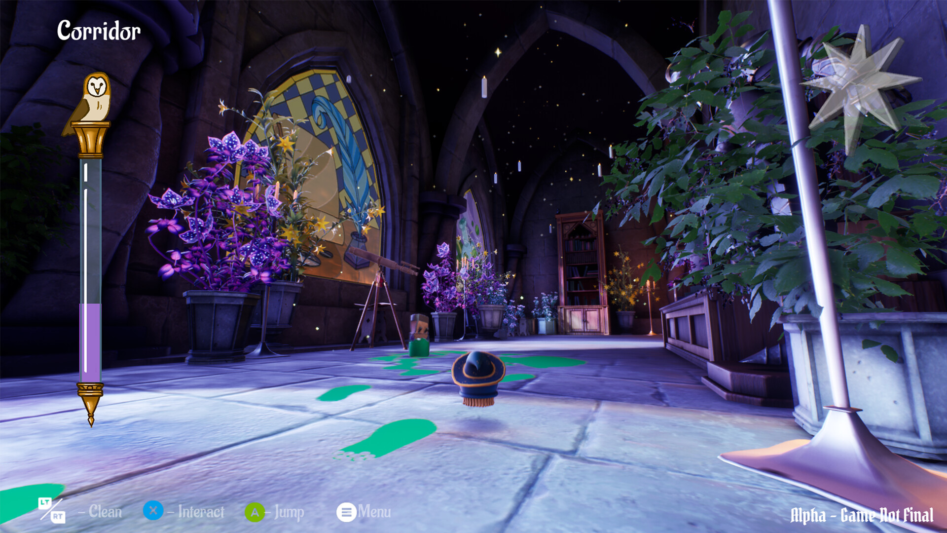 Wizard Cleaning Simulator screenshot 1