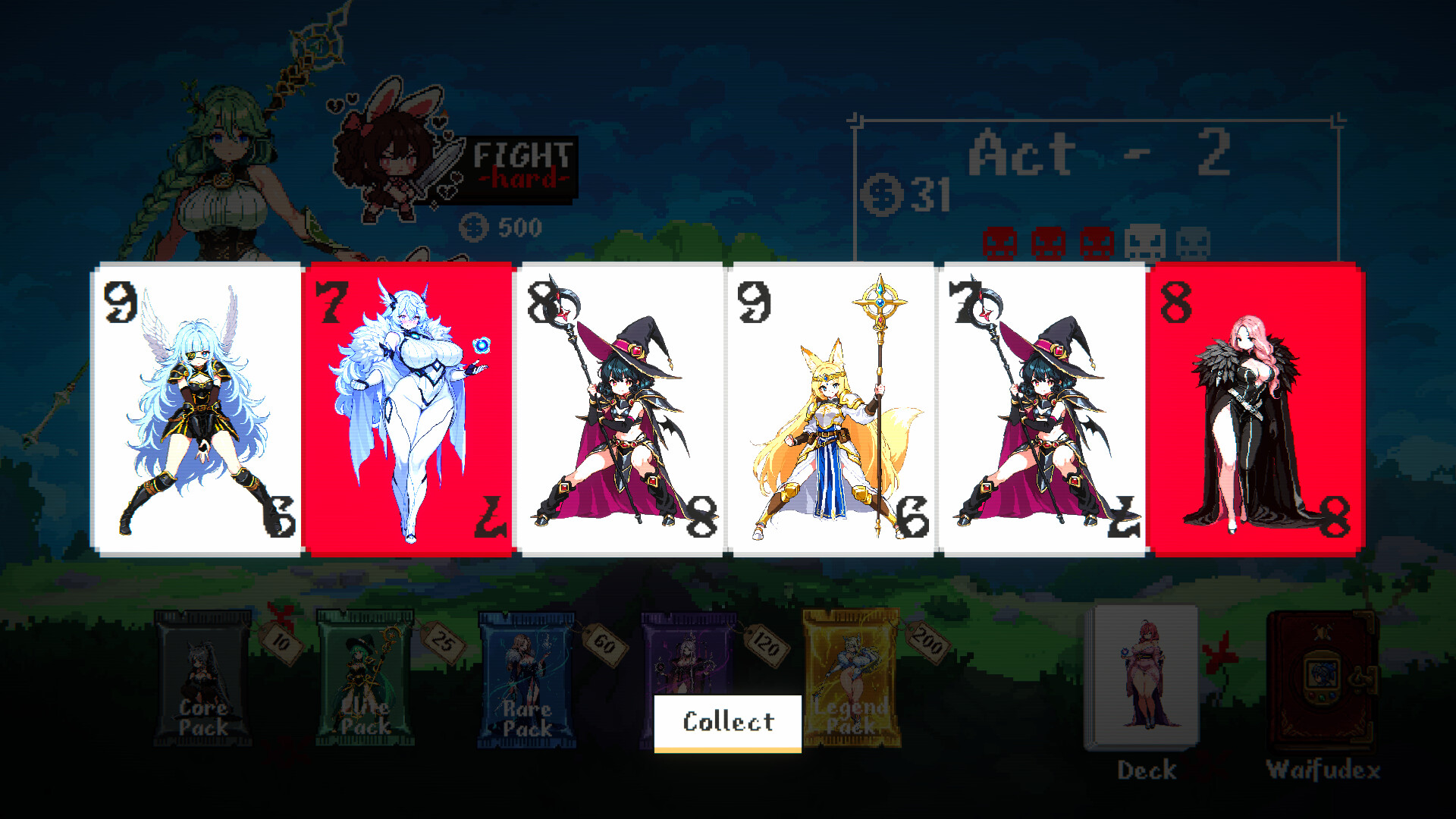 Waifuro : Roguelike Waifubuilder screenshot 5