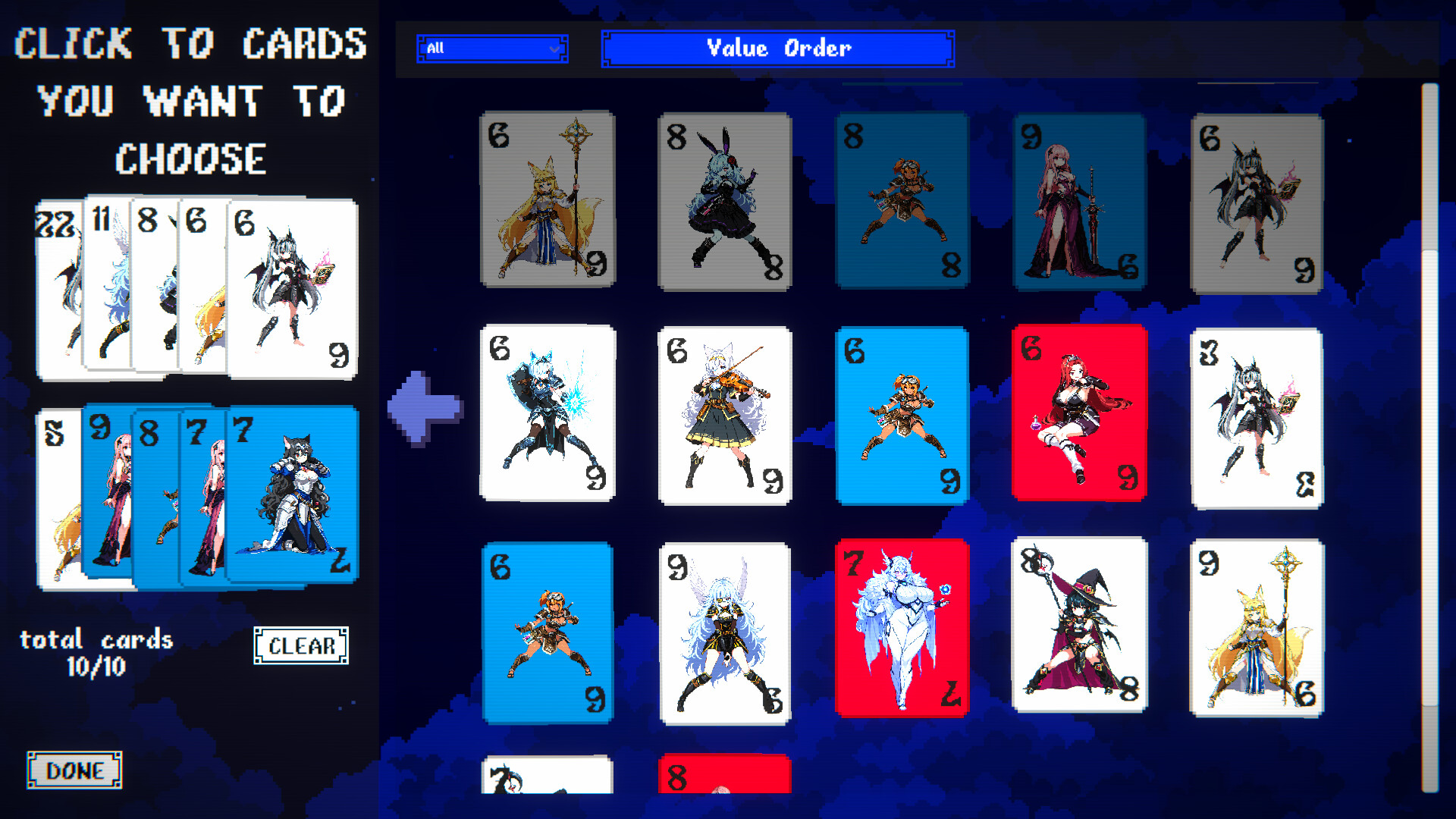 Waifuro : Roguelike Waifubuilder screenshot 7