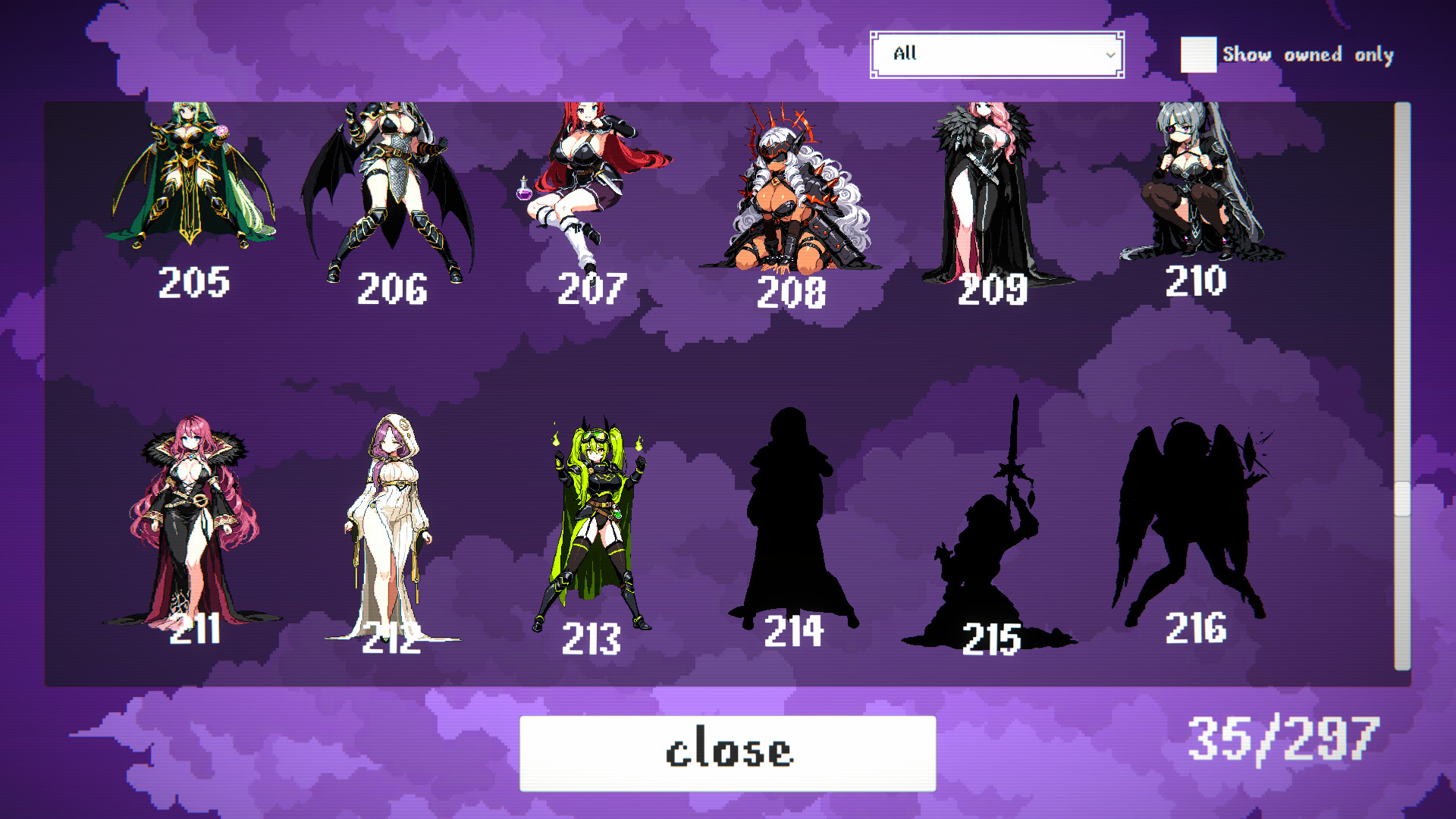 Waifuro : Roguelike Waifubuilder screenshot 11