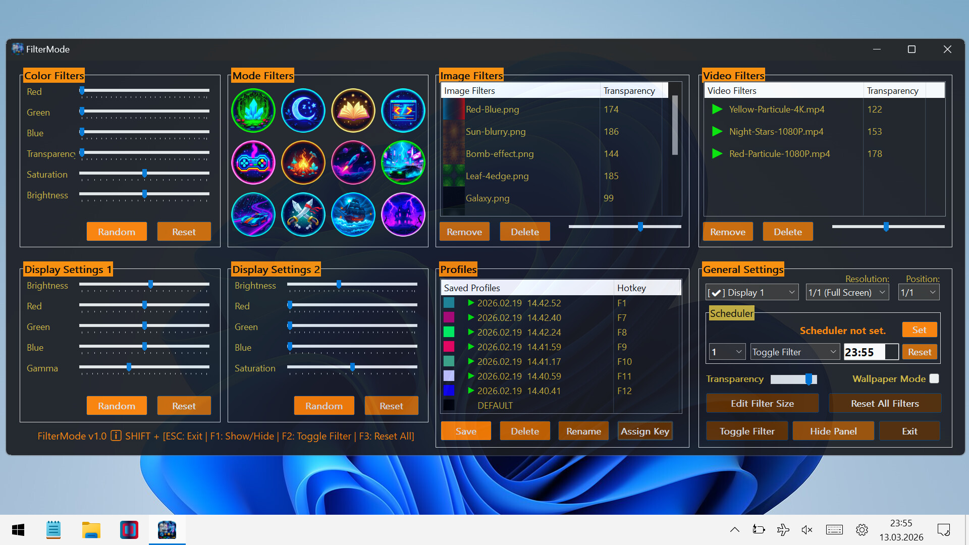 Filter Mode: Color Booster | Live Wallpaper | Eye Protection & Color Blindness screenshot 2