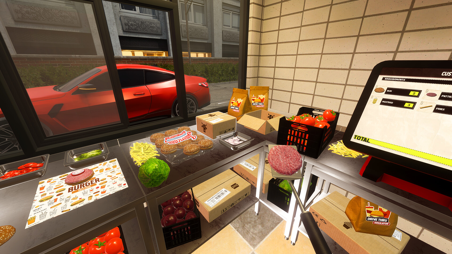 Drive Thru Fast Food Simulator screenshot 1