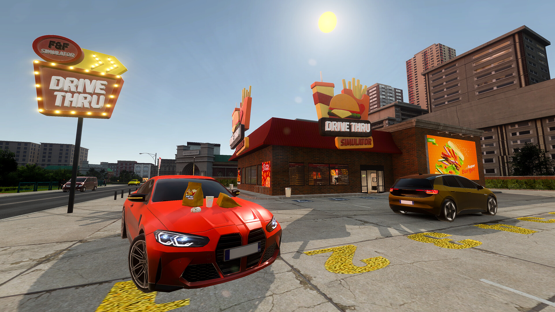 Drive Thru Fast Food Simulator screenshot 4