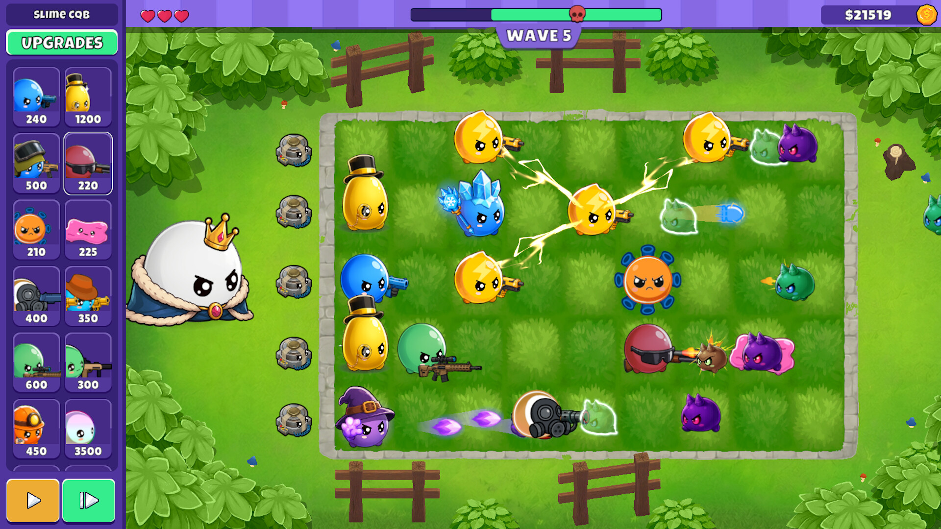 Slimes TD screenshot 1