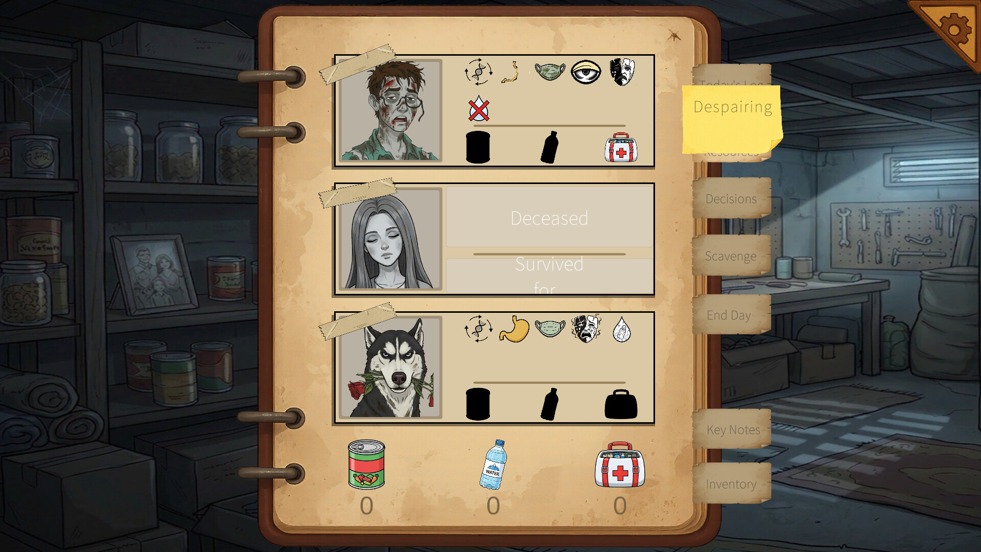 Survivor's Log: N17 Shelter screenshot 3