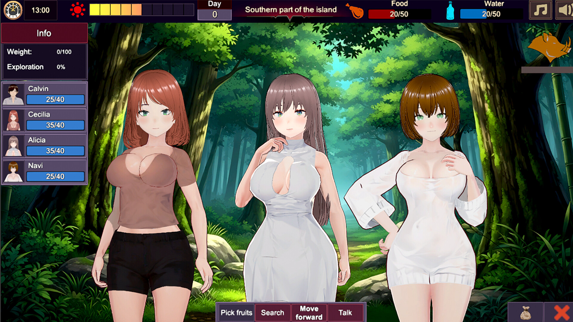 Deserted Island Where Desire Blossoms screenshot 2