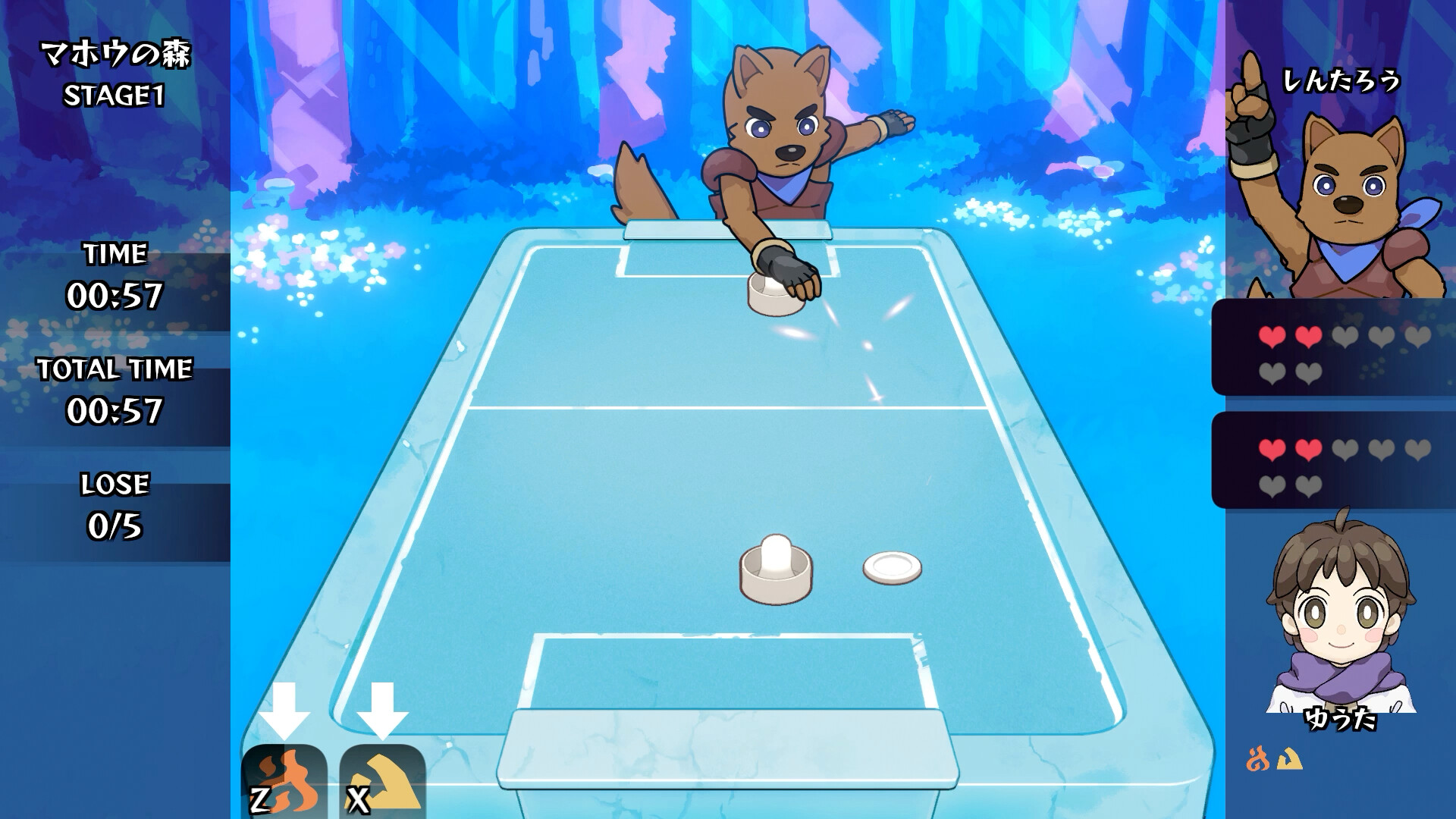 Air Hockey: Magical Heroes screenshot 2