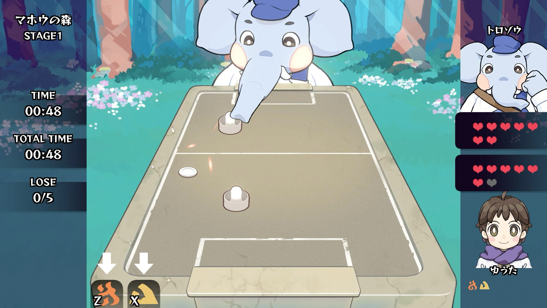 Air Hockey: Magical Heroes screenshot 1