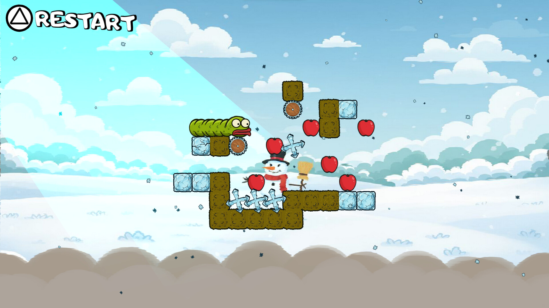 Wriggle apple 2 screenshot 3