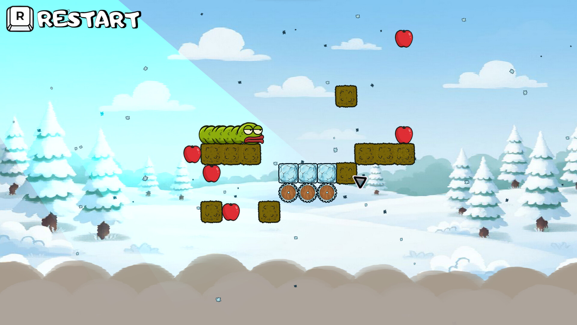 Wriggle apple 2 screenshot 2