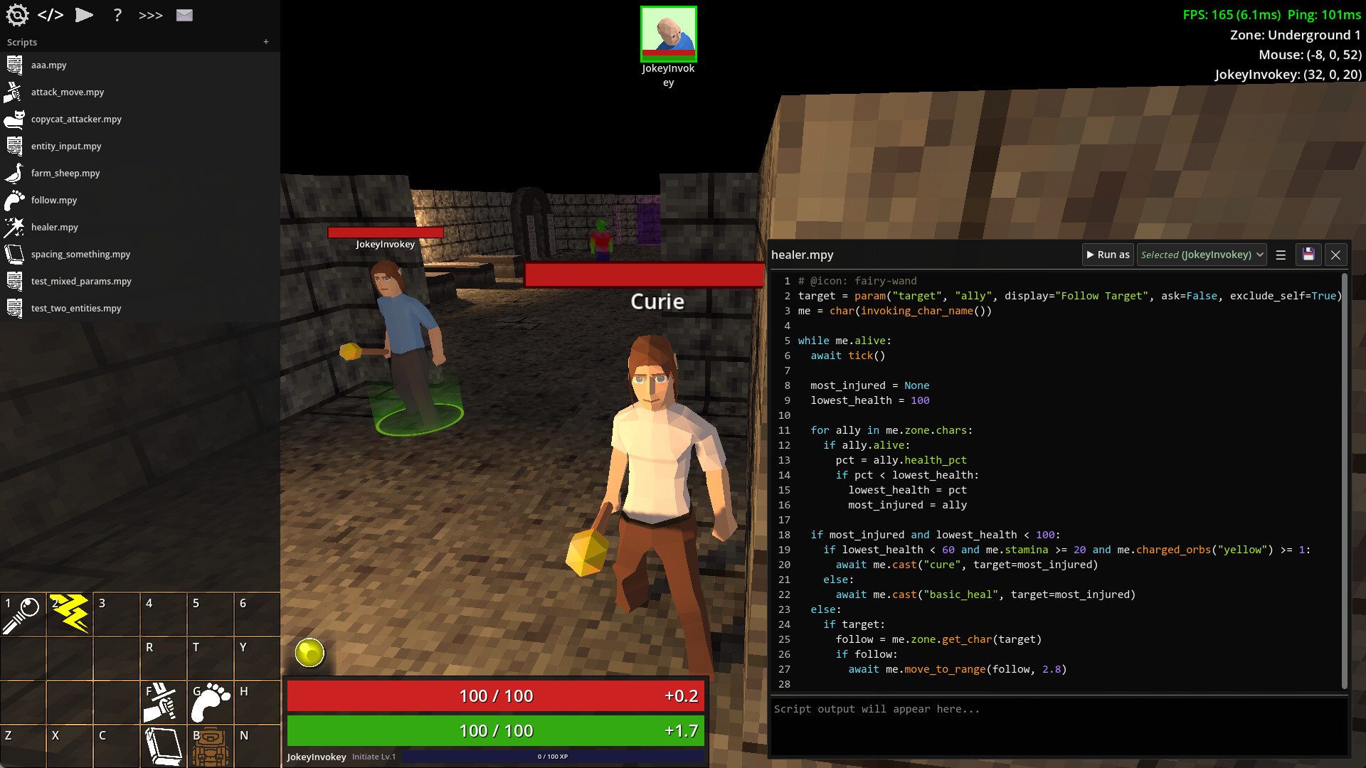 Macromancer screenshot 1