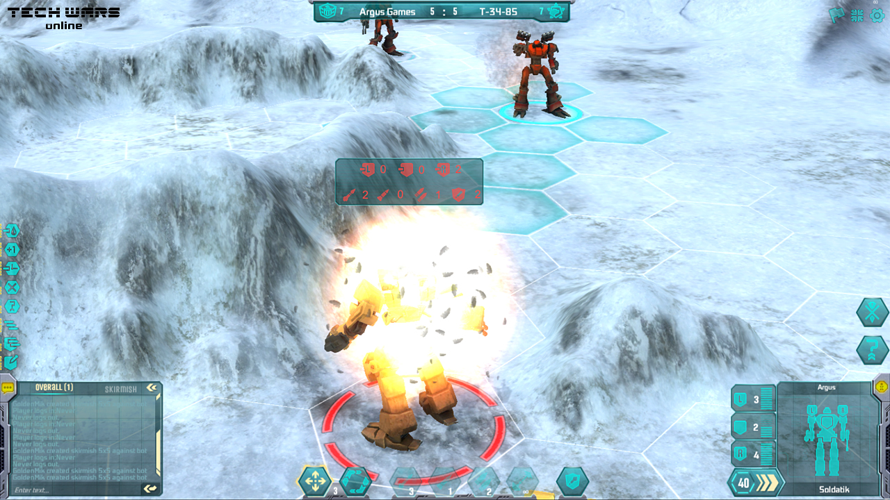 Techwars Online screenshot 1