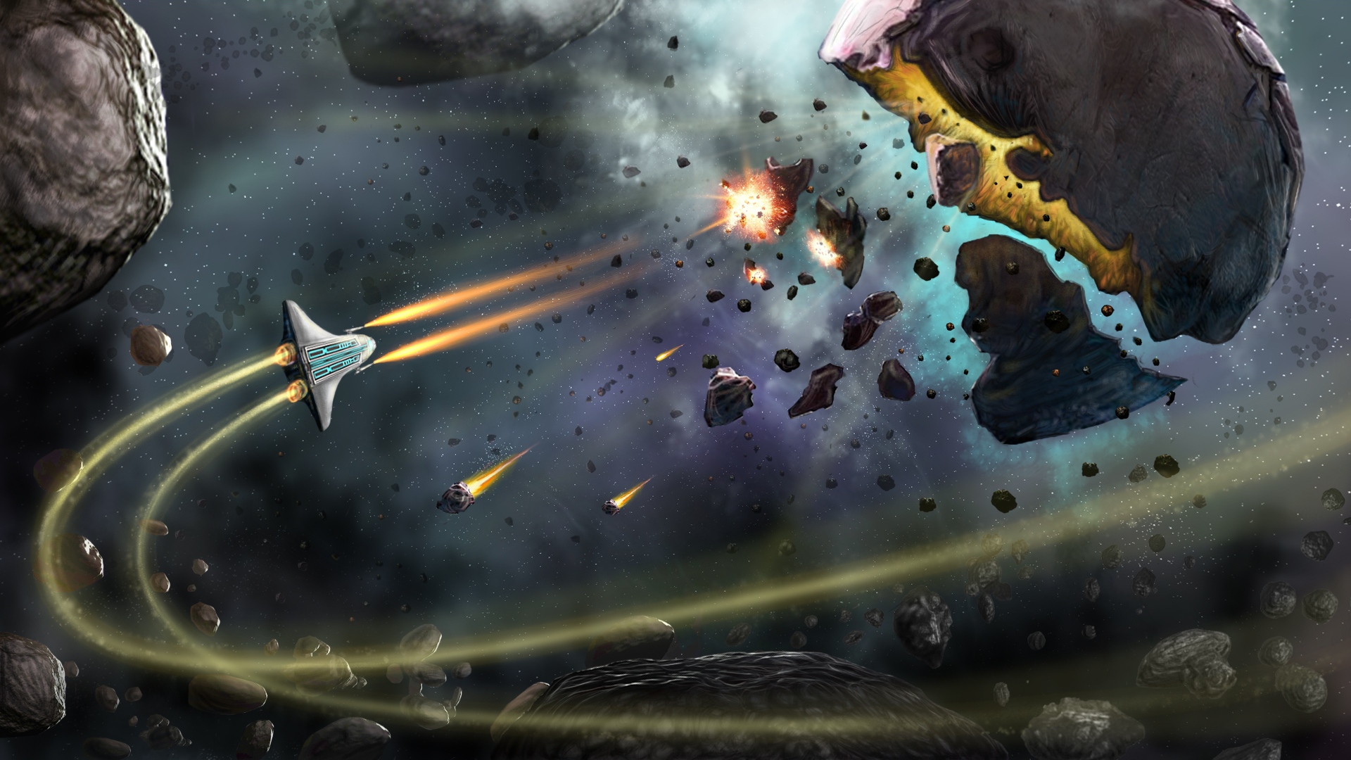 Asteroid Bounty Hunter screenshot 2