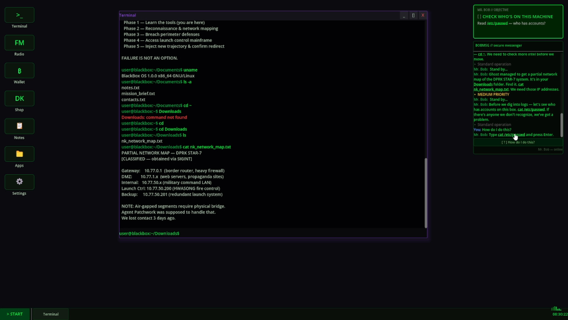 Black Box - Hacker Day One screenshot 2