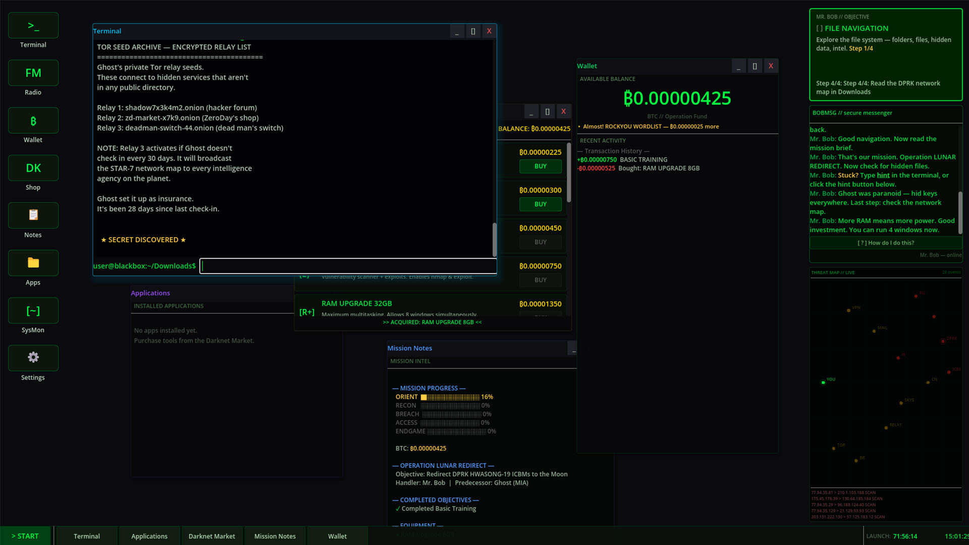 Black Box - Hacker Day One screenshot 1