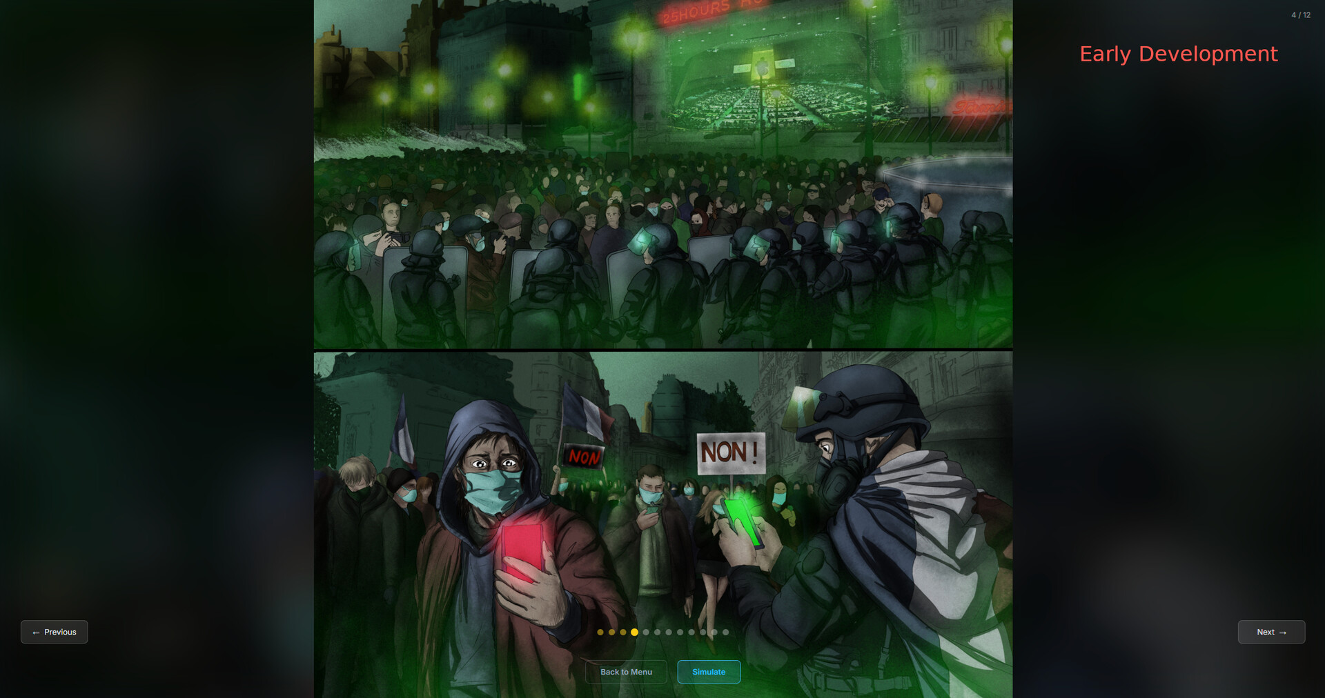 Rimefall screenshot 1